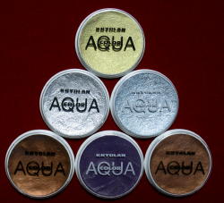 Kryolan Aquacolour Waterbased Make-Up Metallic Colours - 15ml